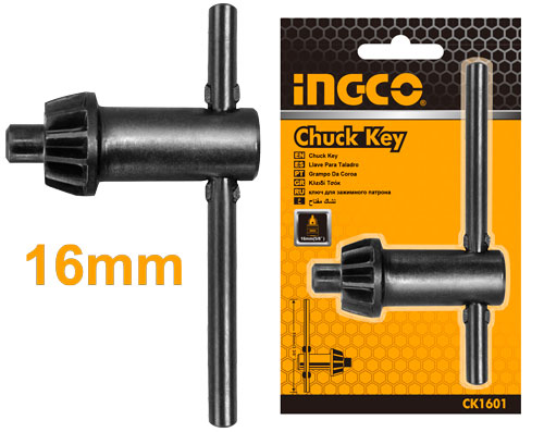 Ingco 16mm Chuck Key – Ref: ck1601---ingco-16mm-chuck-key