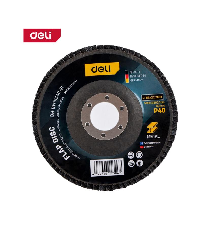 Deli Flap Disc (P60) – Ref: dh-115p60---deli-flap-disc-p60