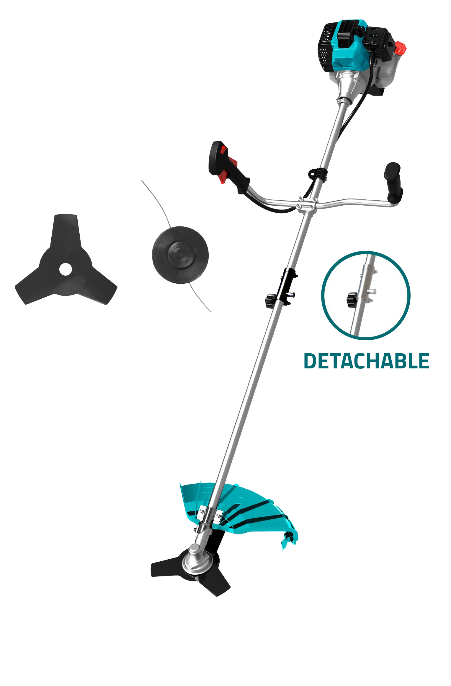 Total 2HP (42 cm) Petrol Brushcutter (Bush Cutter) – Ref: tp5434421---total-2hp-42-cm-petrol-brushcutter-bush-cutter