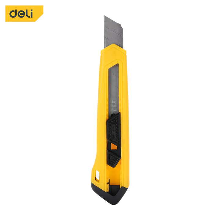 Deli Utility Knife (18mm) – Ref: dl018b---deli-utility-knife-18mm