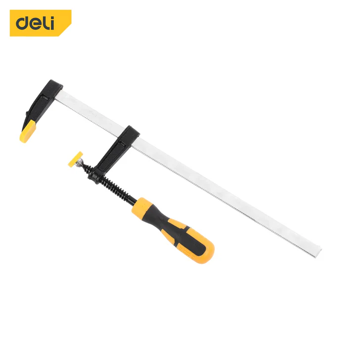 Deli Heavy-Duty F Clamp 50x250mm – Ref: dl110525---deli-heavy-duty-f-clamp-50x250mm