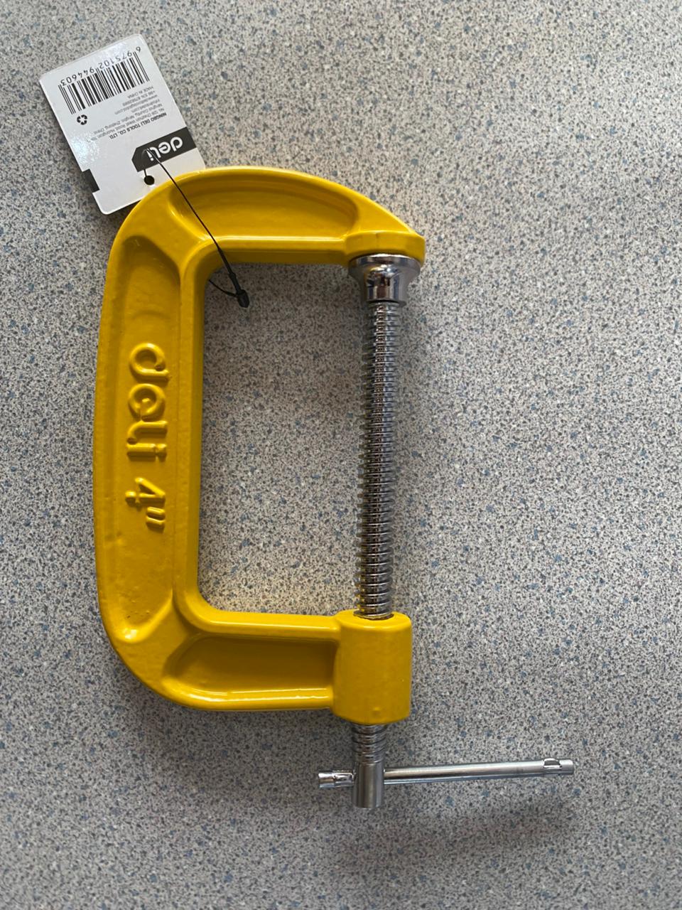 Deli 4 inch G-Clamp – Ref: dlg204---deli-4-inch-g-clamp