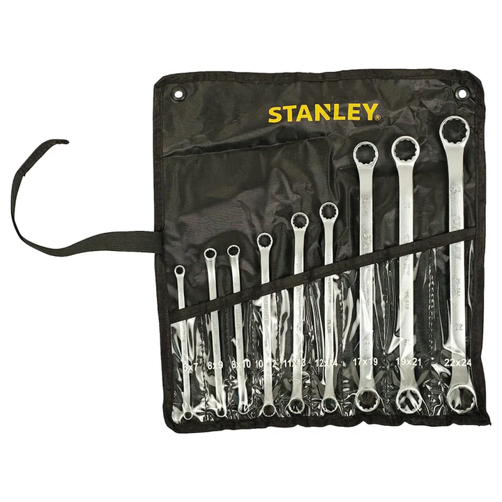 Stanley Offset Ring Spanner (9 Pcs) – Ref: stmt25147---stanley-offset-ring-spanner-9-pcs