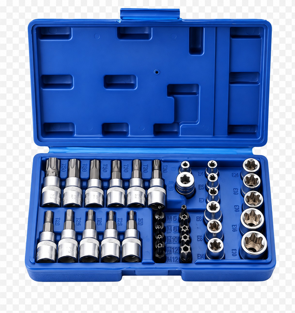 Tianqin ET Type Socket Set (34 Pcs) – Ref: tq73030---tianqin-et-type-socket-set-34-pcs