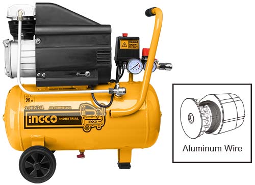 Ingco 24L Air Compressor – Ref: ac20248---ingco-24l-air-compressor
