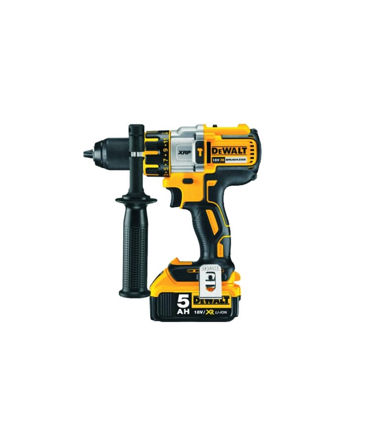 Dewalt CORDLESS DRILL 18V MAX HD XR LI- ION 5.0AH BRUSHLESS – Ref: dcd996p2-b5---dewalt-cordless-drill-18v-max-hd-xr-li--ion-50ah-brushless