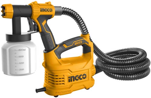 Ingco 550w Electric Spray Gun – Ref: spg5008---ingco-550w-electric-spray-gun