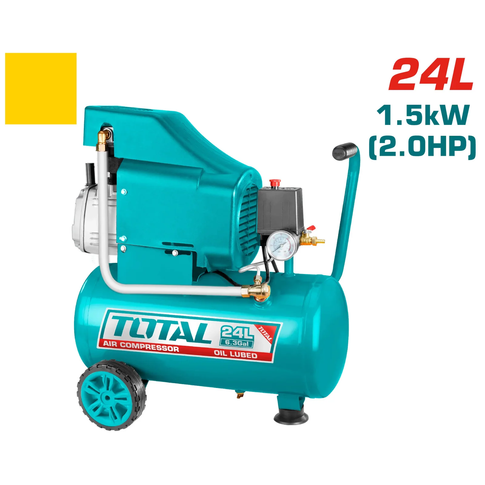 Total Air Compressor (24L) (2HP) – Ref: tc202416---total-air-compressor-24l-2hp