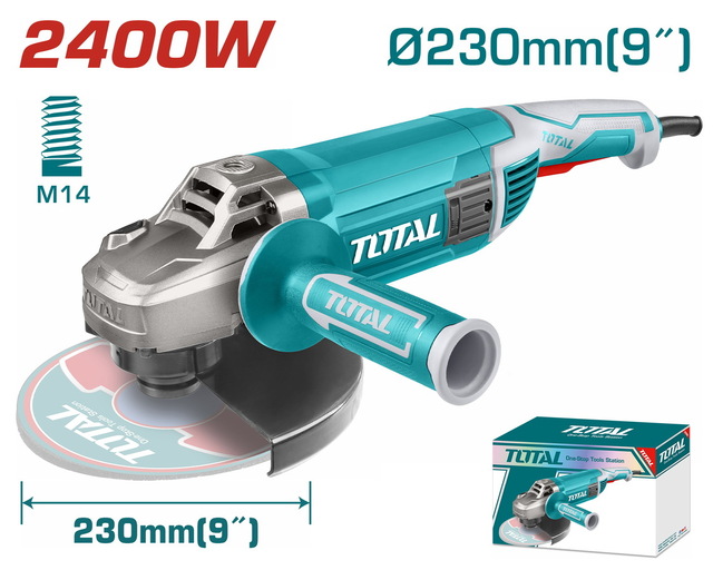 Total 9 inch 2400w Angle Grinder – Ref: tg1252306---total-9-inch-2400w-angle-grinder