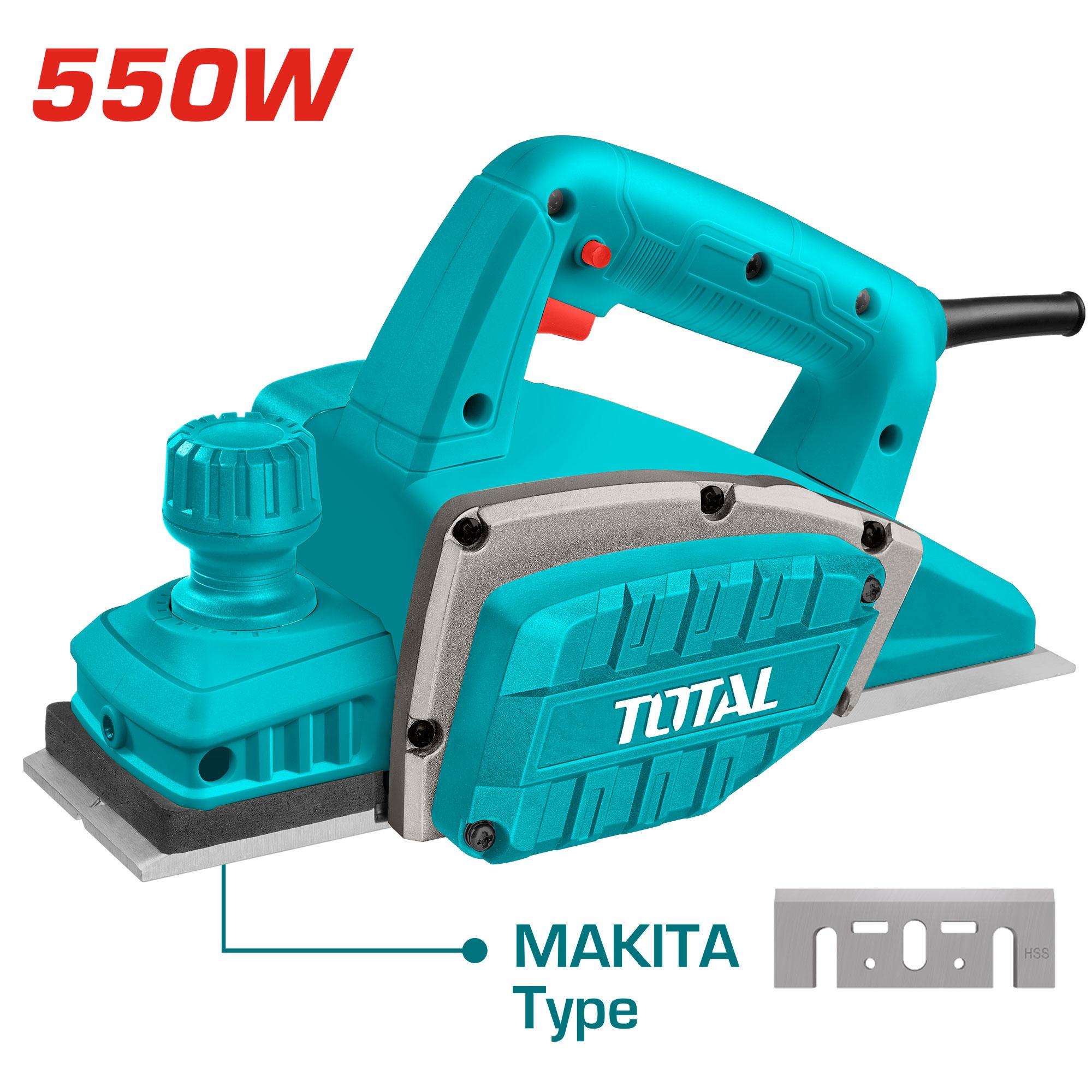 Total Electric Planer (550W) – Ref: tl5508216---total-electric-planer-550w