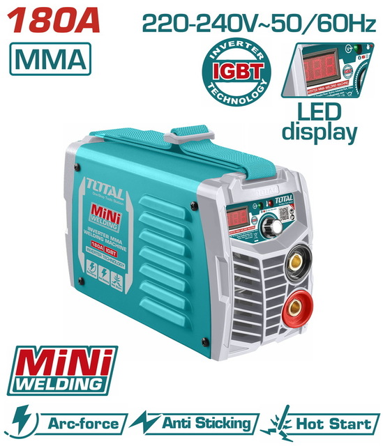 Total 180A Welding Machine – Ref: tw218016---total-180a-welding-machine