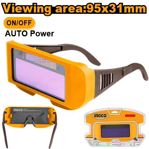 Ingco Auto-Darkening Welding Glasses – Ref: ahm111---ingco-auto-darkening-welding-glasses